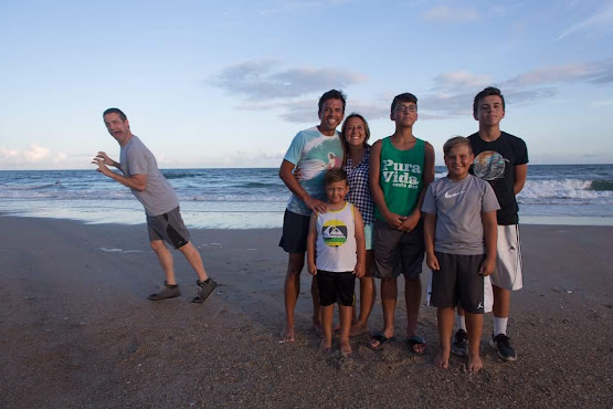 A family adventure by the water