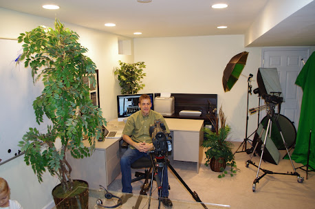 Sam’s recording equipment ready for a story or song